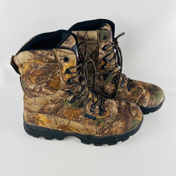 Itasca Insulated Waterproof Camouflage Thinsulate Men’s Size 13 Boot - Picture 6 of 8